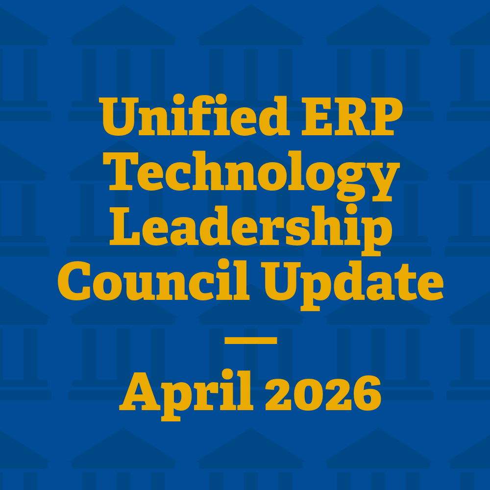 UERP Technology Leadership Update April 2026