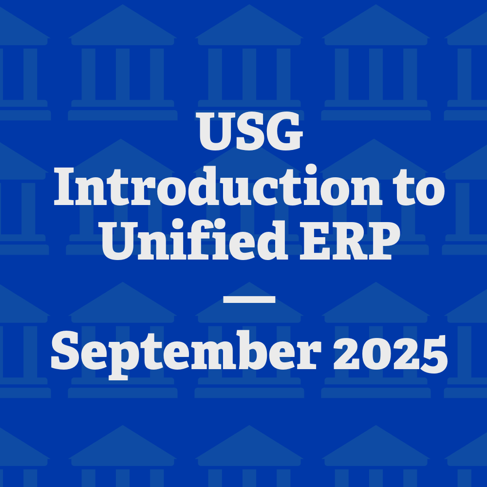 UERP Update Introduction to Unified ERP September 2025